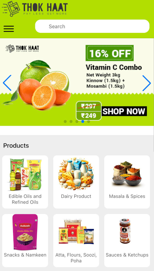 Grocery Store App Development Company